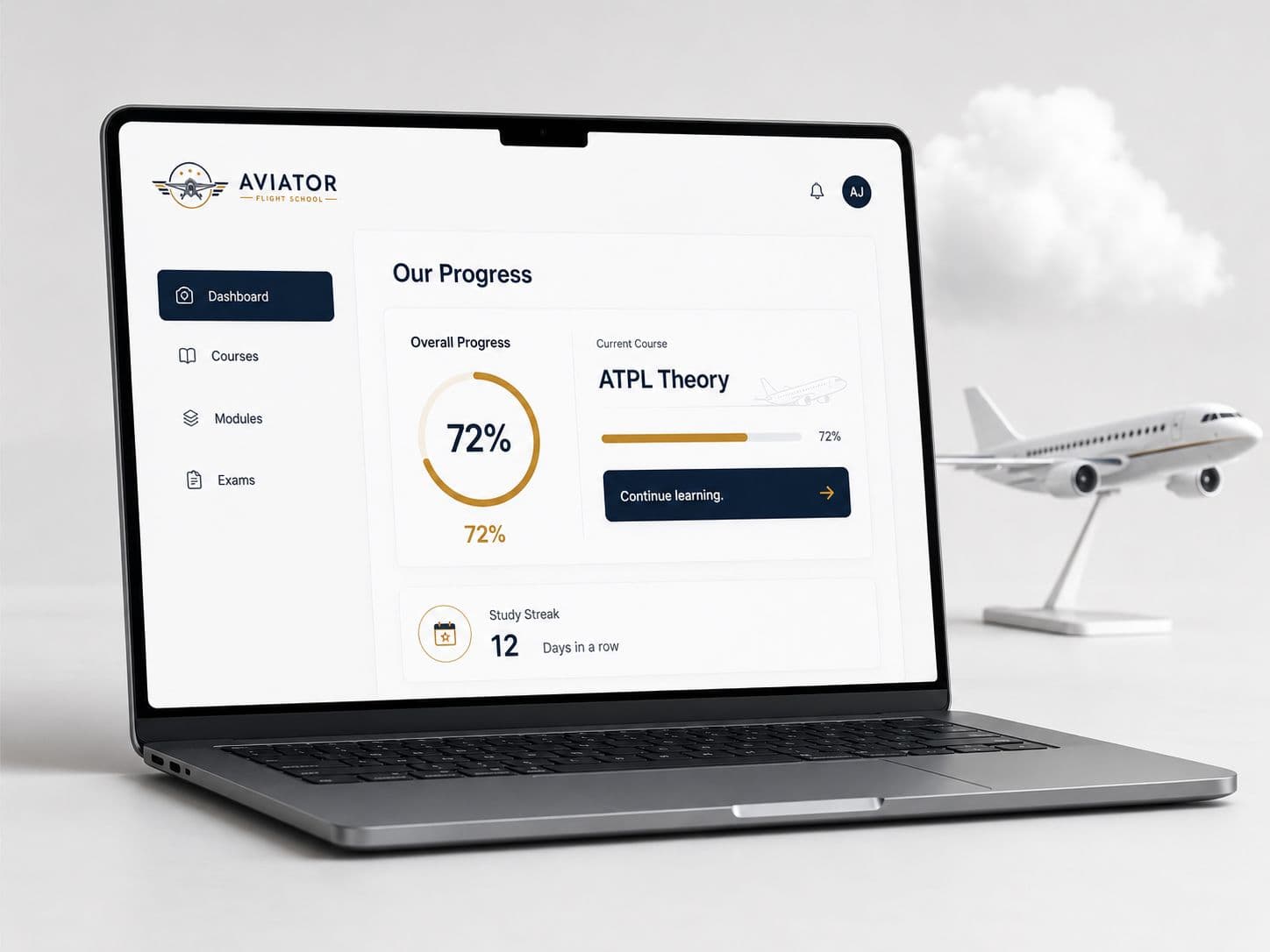 AVIATOR Flight School training experience